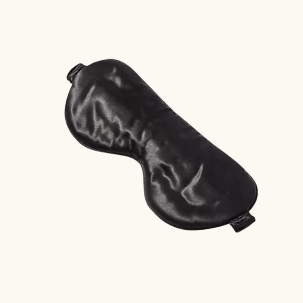 Silk Eye Mask ~ Black