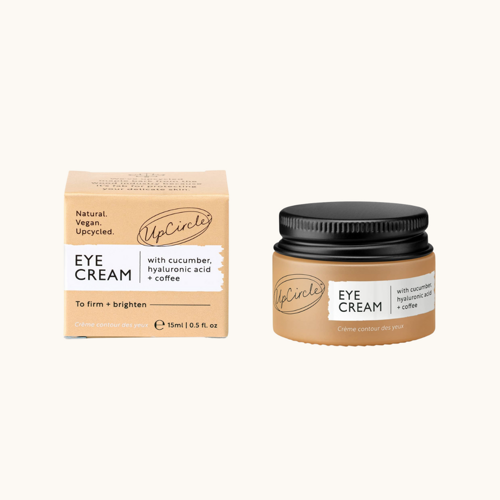 UpCircle Beauty - Vegan Hydrating Eye Cream with Hyaluronic Acid + Coffee Oil