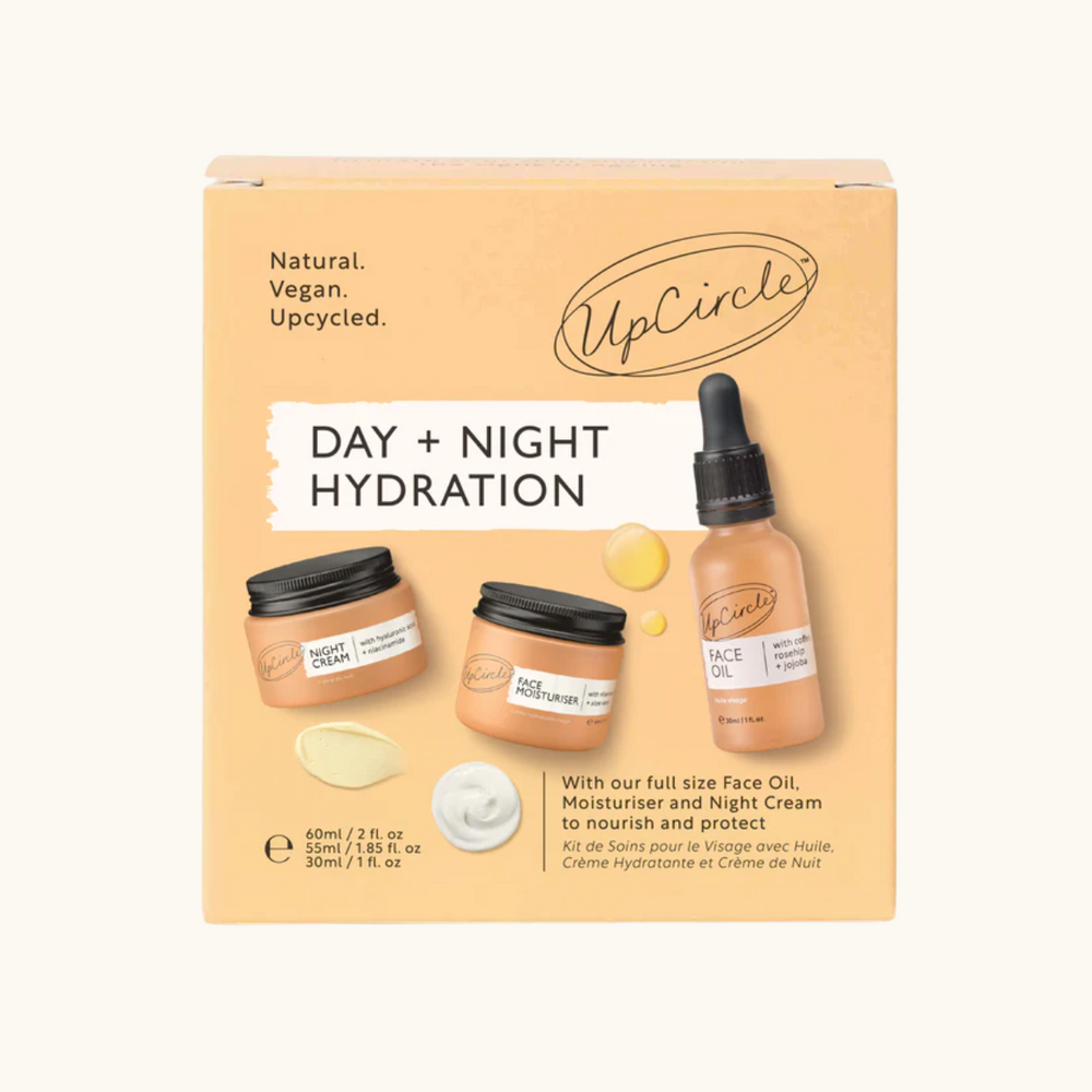 UpCircle Vegan Skincare Day + Night Hydration Gift Set