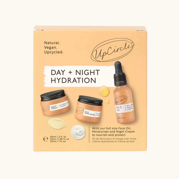 UpCircle Vegan Skincare Day + Night Hydration Gift Set