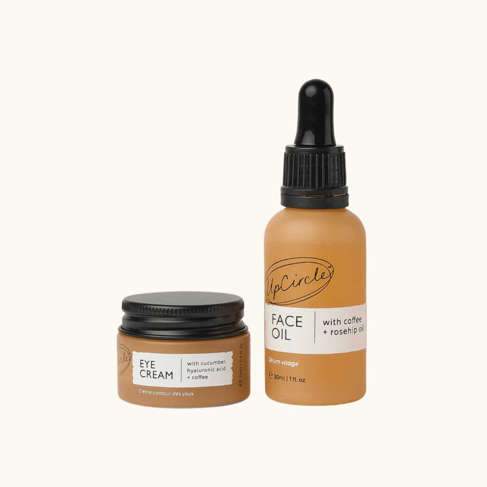 UpCircle Beauty Vegan Wellbeing Gift - Caffeinated Skincare Duo