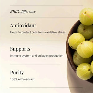 KIKI Health - Organic Vitamin C - 50 Vegicaps