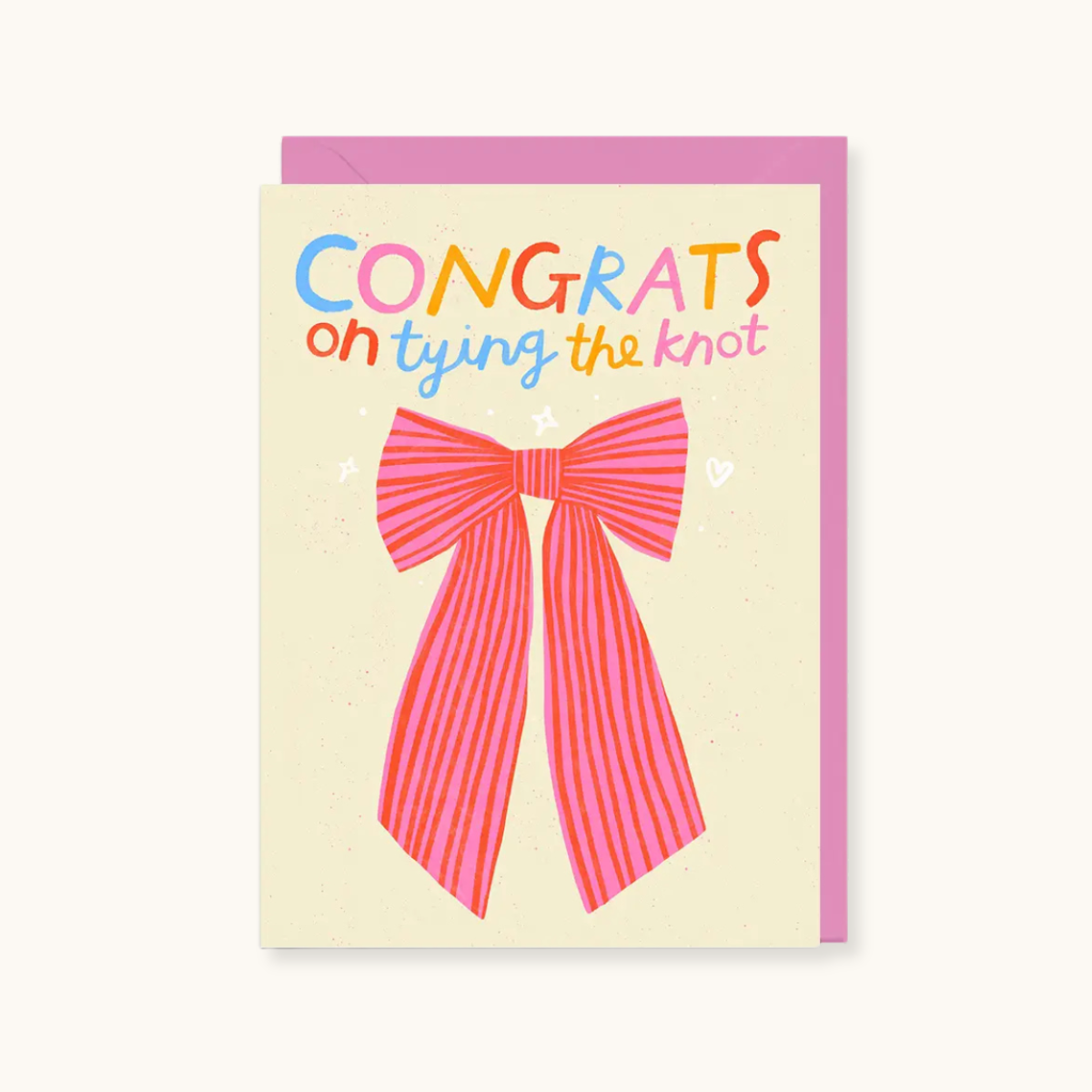 Congrats on Tying the Knot Card