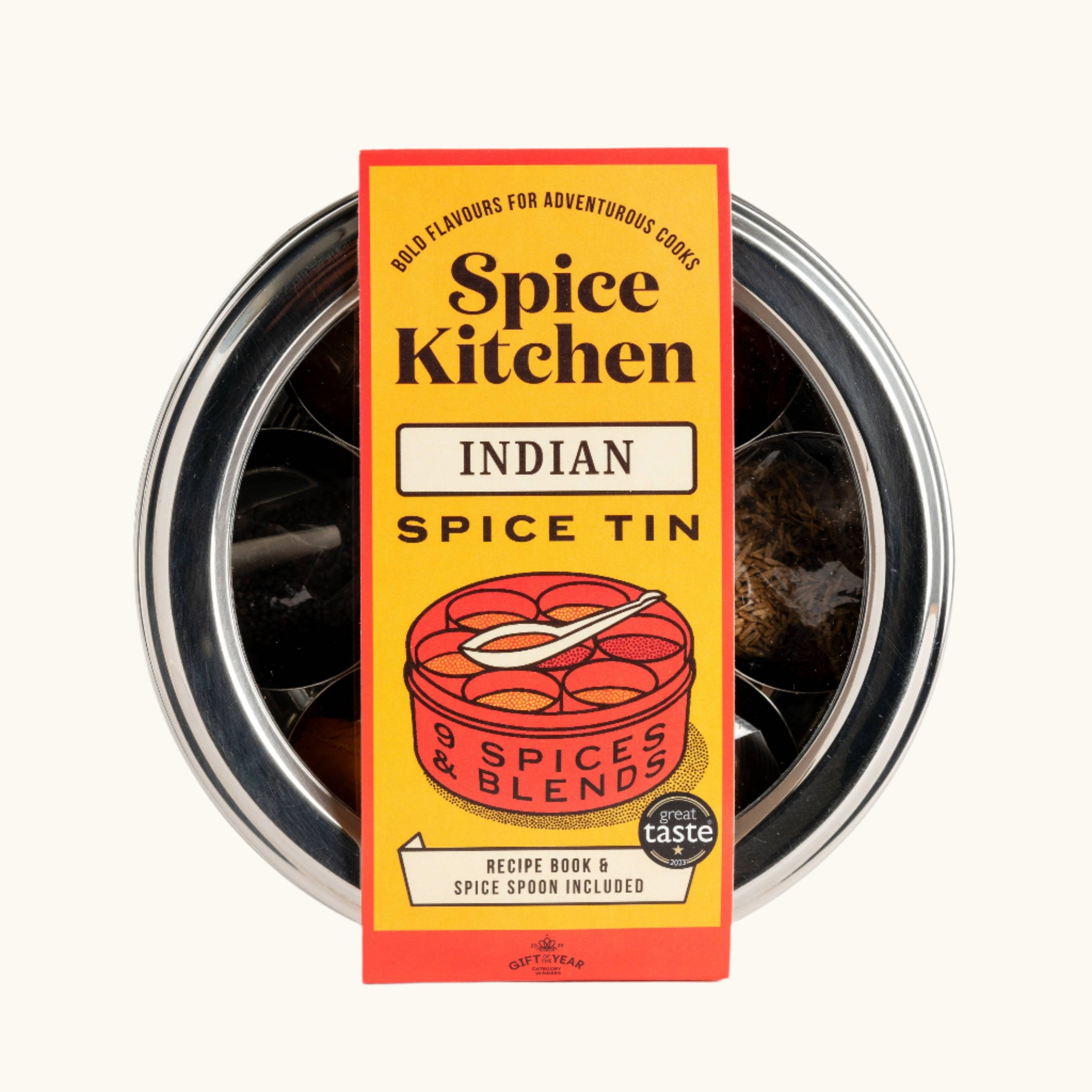 Spice Kitchen - Indian Spice Tin with 9 Spices