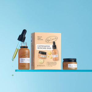 UpCircle Beauty Vegan Wellbeing Gift - Caffeinated Skincare Duo