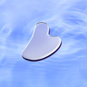 UpCircle Beauty UK - Eco-Friendly Gua Sha - Zero Waste Metal Facial Massage Tool