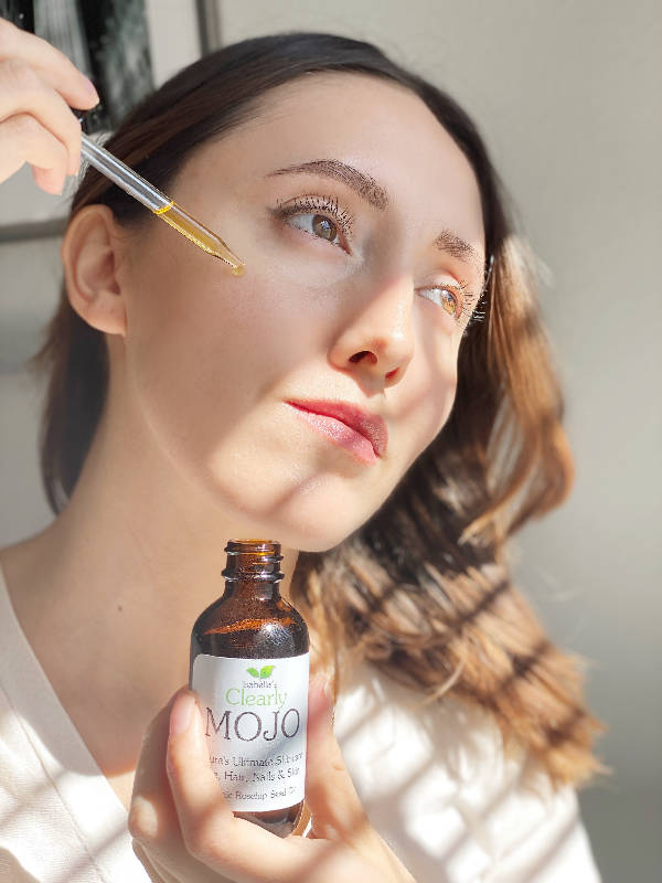 Clearly MOJO, Organic Unrefined Rosehip Seed Oil for Skin, Hair and Nails