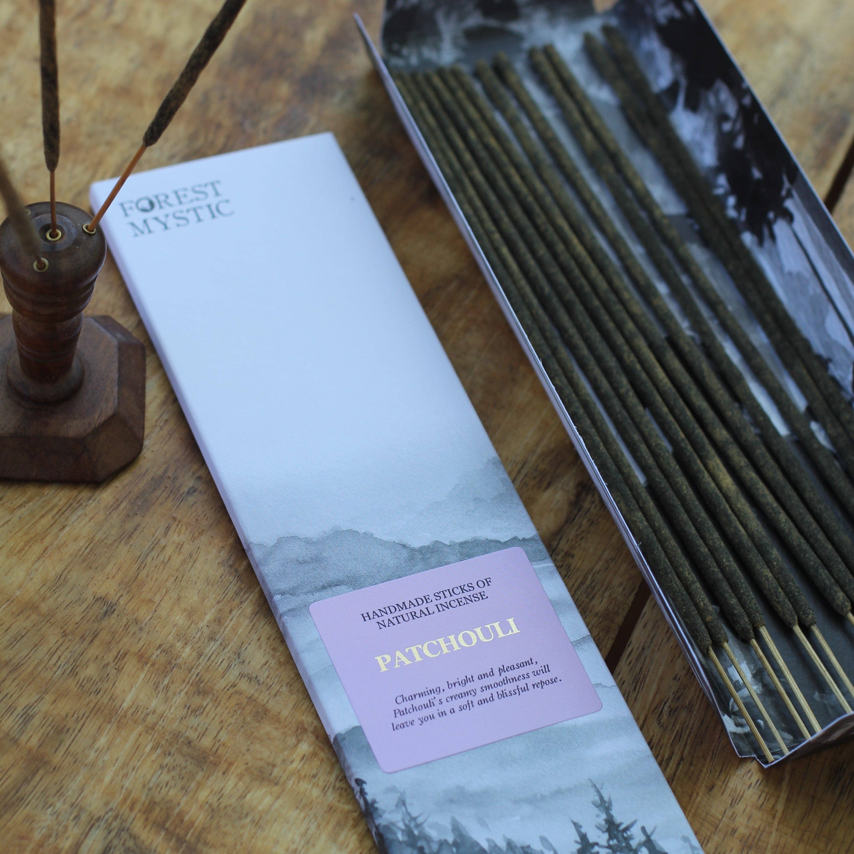 Handmade Organic Incense Sticks - Patchouli