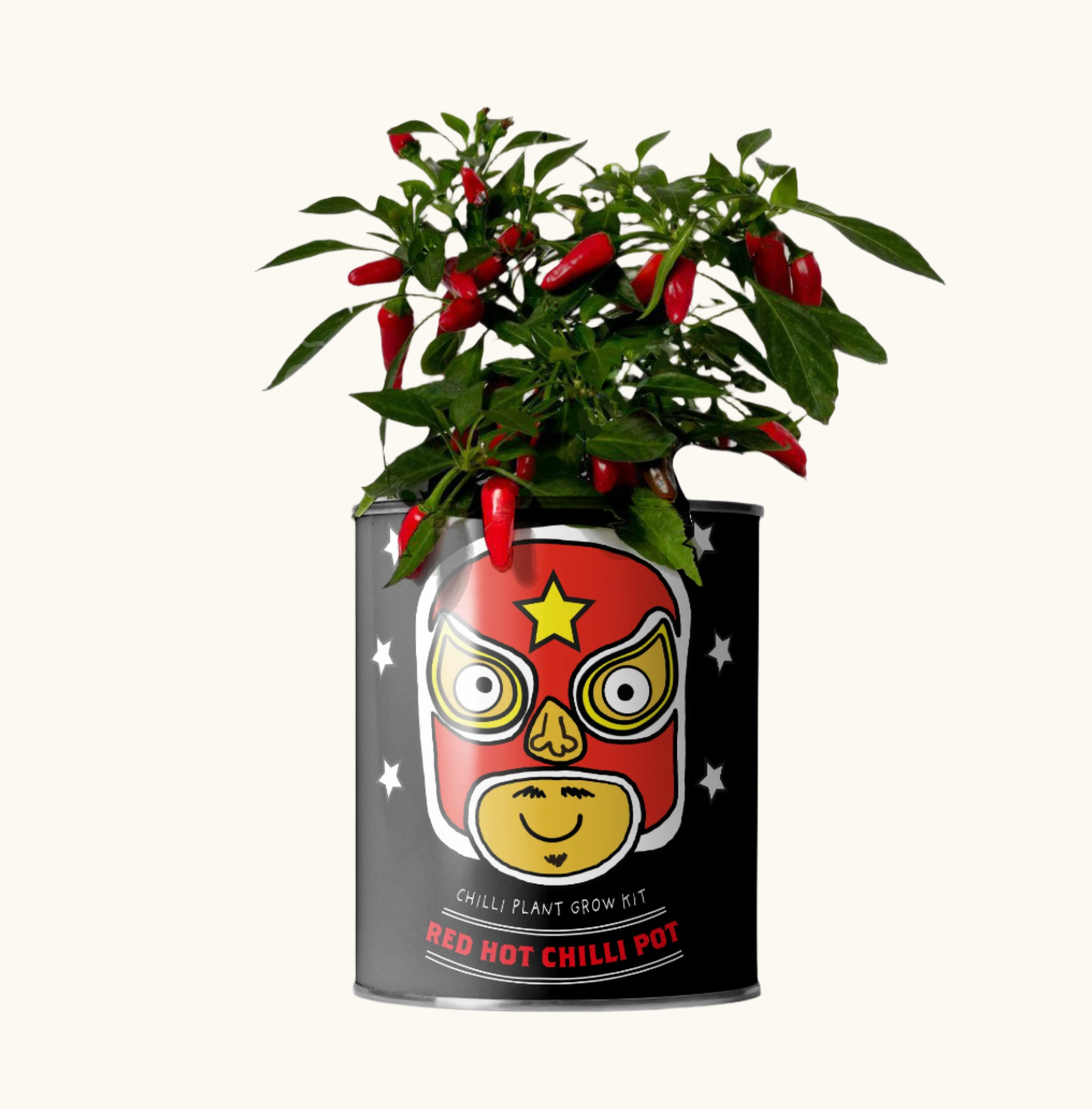 Red Hot Chilli Pot ~ Grow Your Own Plant Kit, Gardening Gift