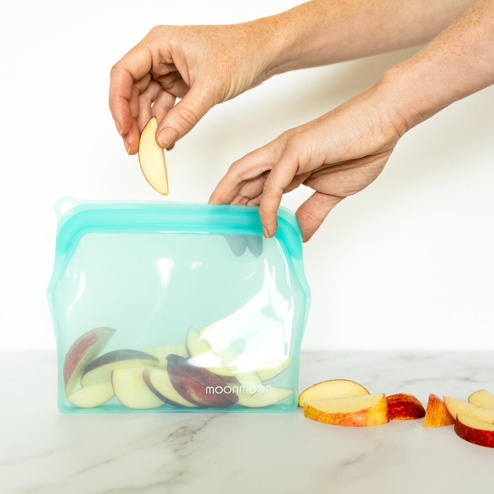 Reusable Silicone Multipack Food Bags - Set of 3 Freezer Bags