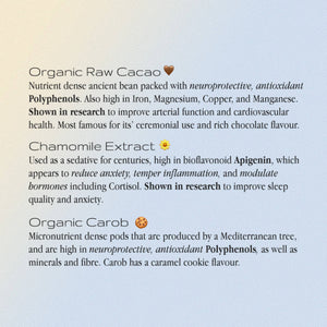 MoonBrew™ Adaptogenic Sleep Cacao | Reishi & Ashwagandha