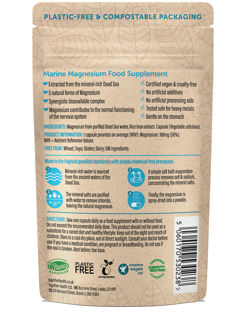 Together Health - Magnesium Supplement – 30 Capsules