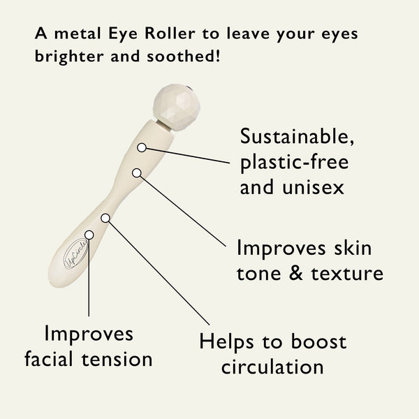 UpCircle Beauty UK - Plastic Free Eco Eye Roller for dark circles + puffy eyes