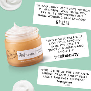 UpCircle Vegan Skincare Giftset  - Cleanse, Tone + Moisturise Set