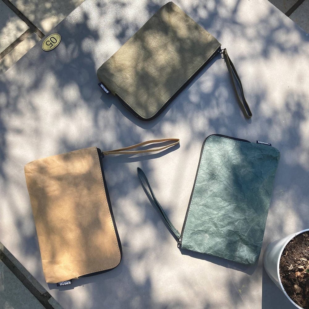 Tidy Pouch Bag Vegan Paper Leather: Dust