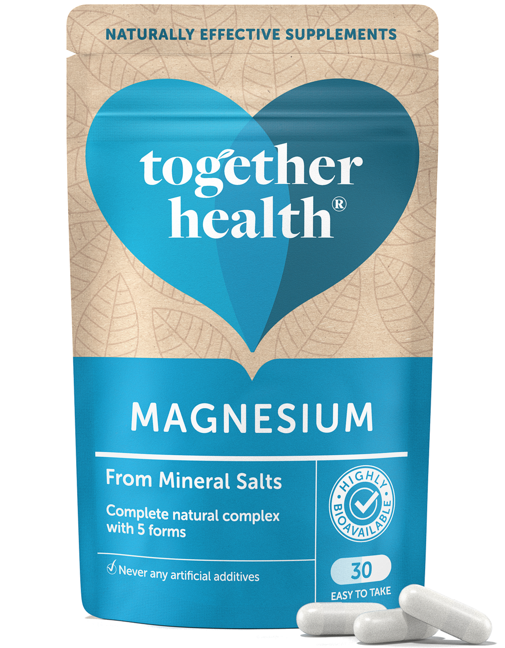 Together Health - Magnesium Supplement – 30 Capsules