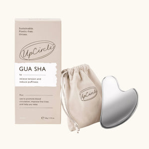 UpCircle Beauty UK - Eco-Friendly Gua Sha - Zero Waste Metal Facial Massage Tool