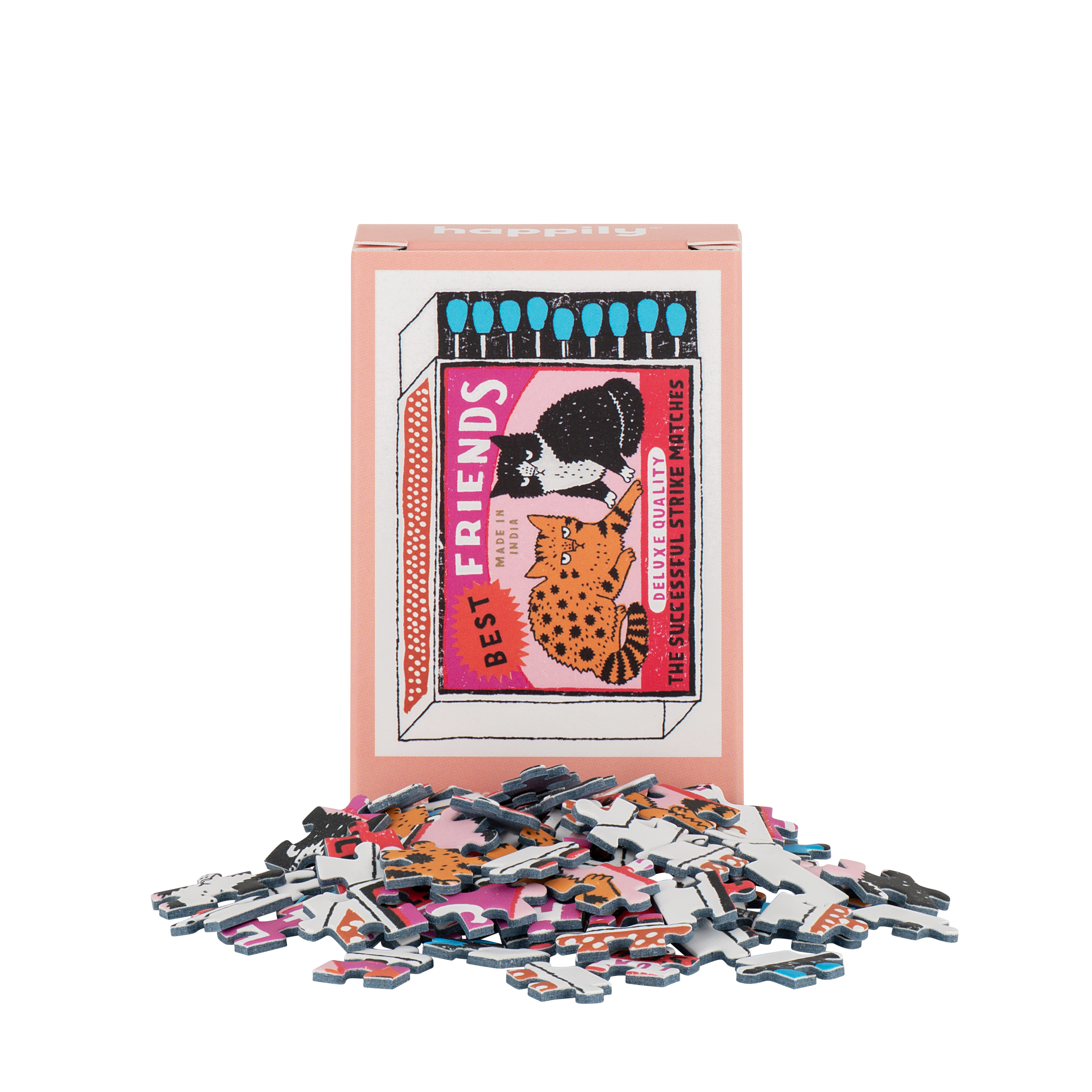 Matchbox Cats - 99 Piece Mini Jigsaw Puzzle