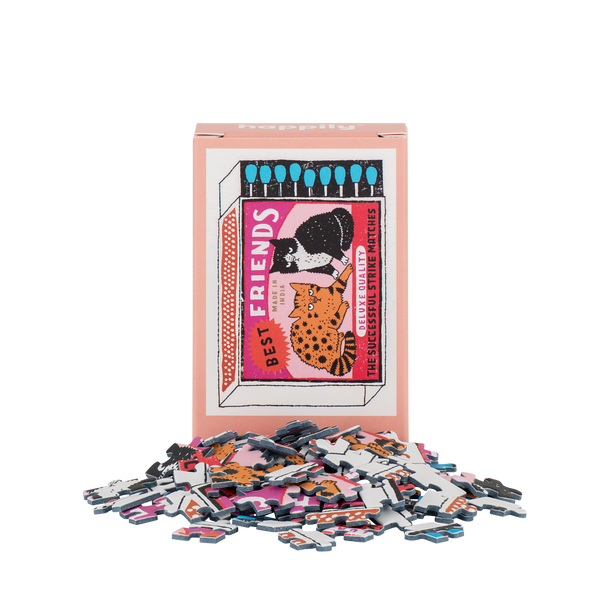 Matchbox Cats - 99 Piece Mini Jigsaw Puzzle