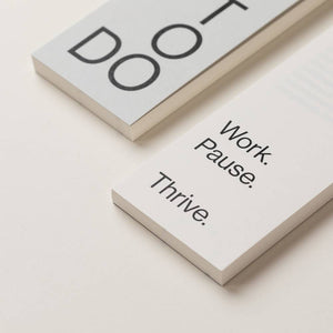 Daily To Do List - Taupe