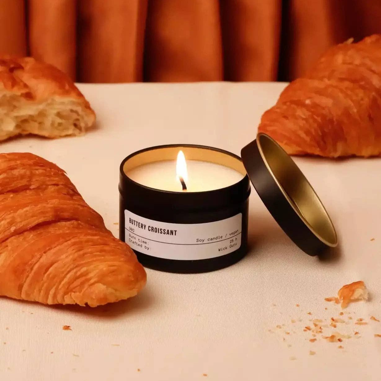 Buttery Croissant - Candle in a Tin