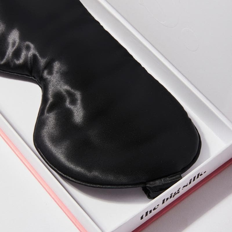 Silk Eye Mask ~ Black