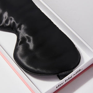 Silk Eye Mask ~ Black