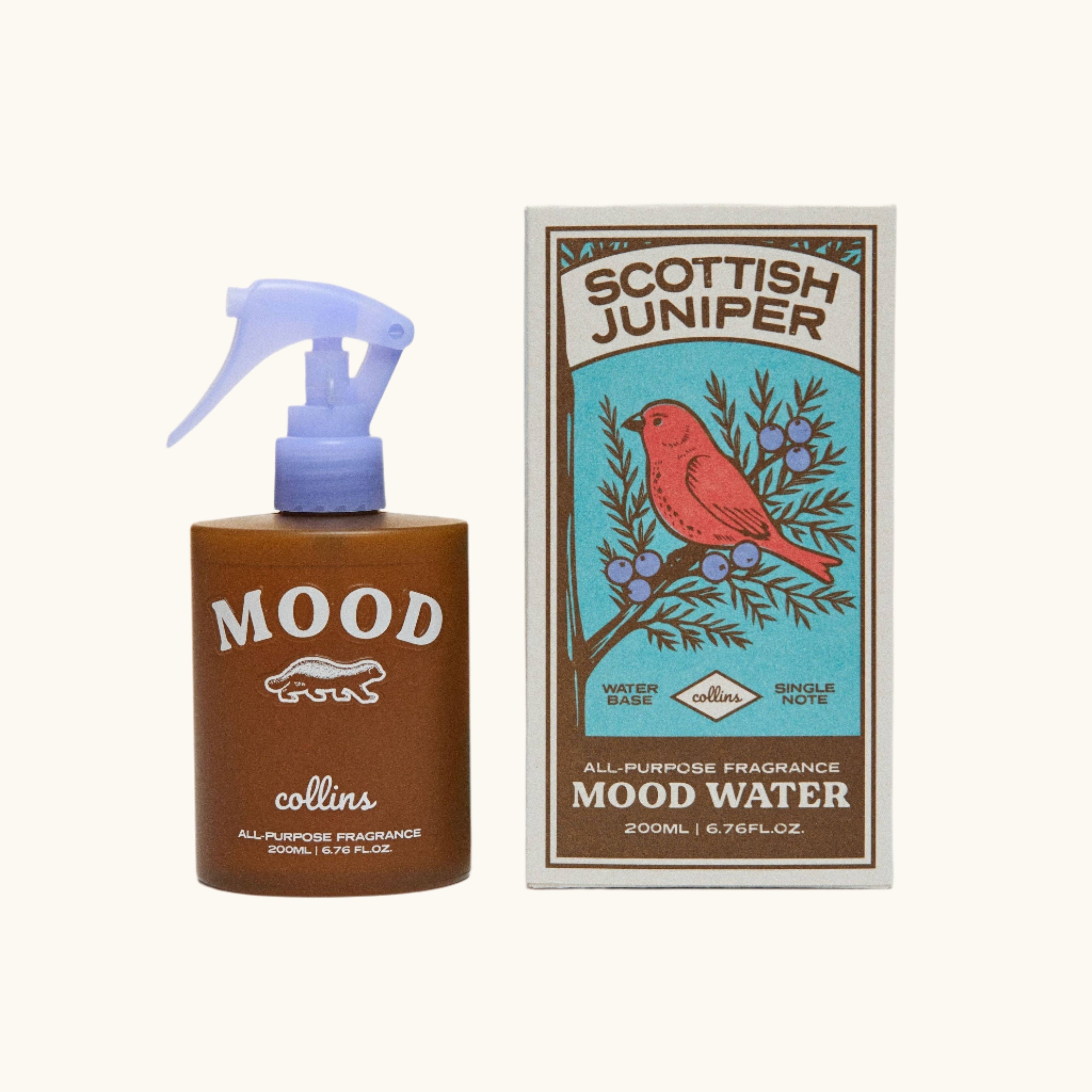 Luxury Room Spray - Mood Water Scottish Juniper