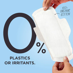 &SISTERS - Pads with Wings | Heavy/Night (10 pack) | Plastic-free