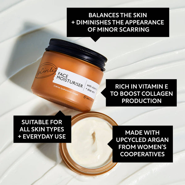 UpCircle Vegan Skincare Giftset  - Cleanse, Tone + Moisturise Set