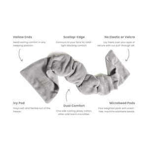 Nodpod - Bone Weighted Sleep Mask - Eye Mask