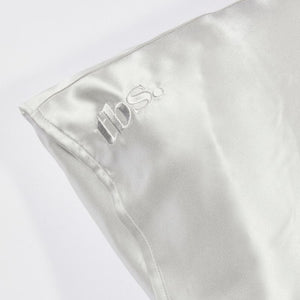 The Big Silk - Mulberry Silk Pillowcase ~ Silver