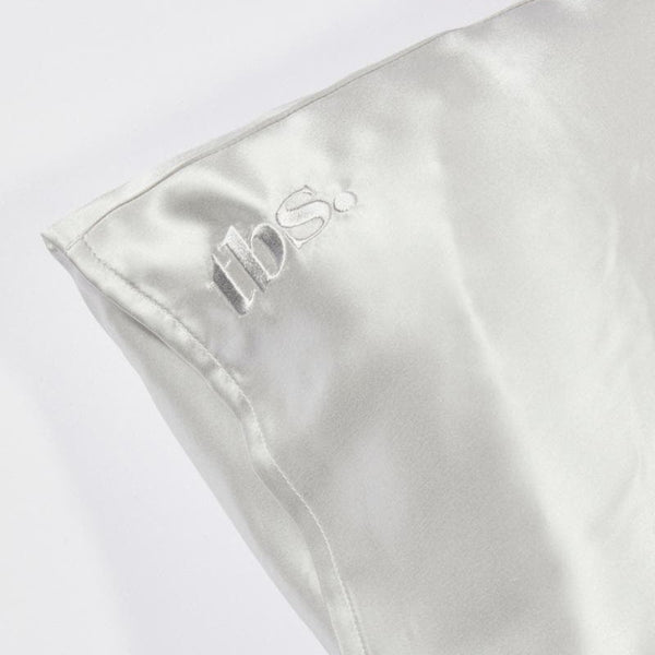 The Big Silk - Mulberry Silk Pillowcase ~ Silver
