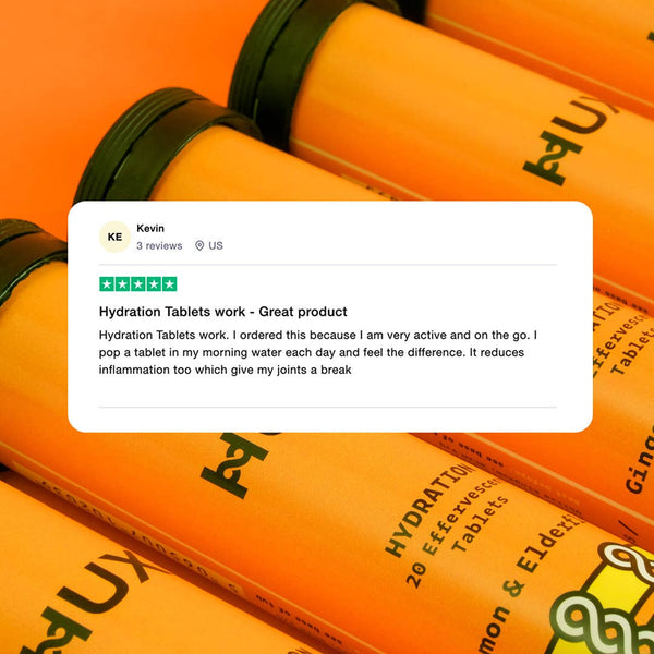 HIRO Hydration Electrolytes - Ginger & Lemongrass