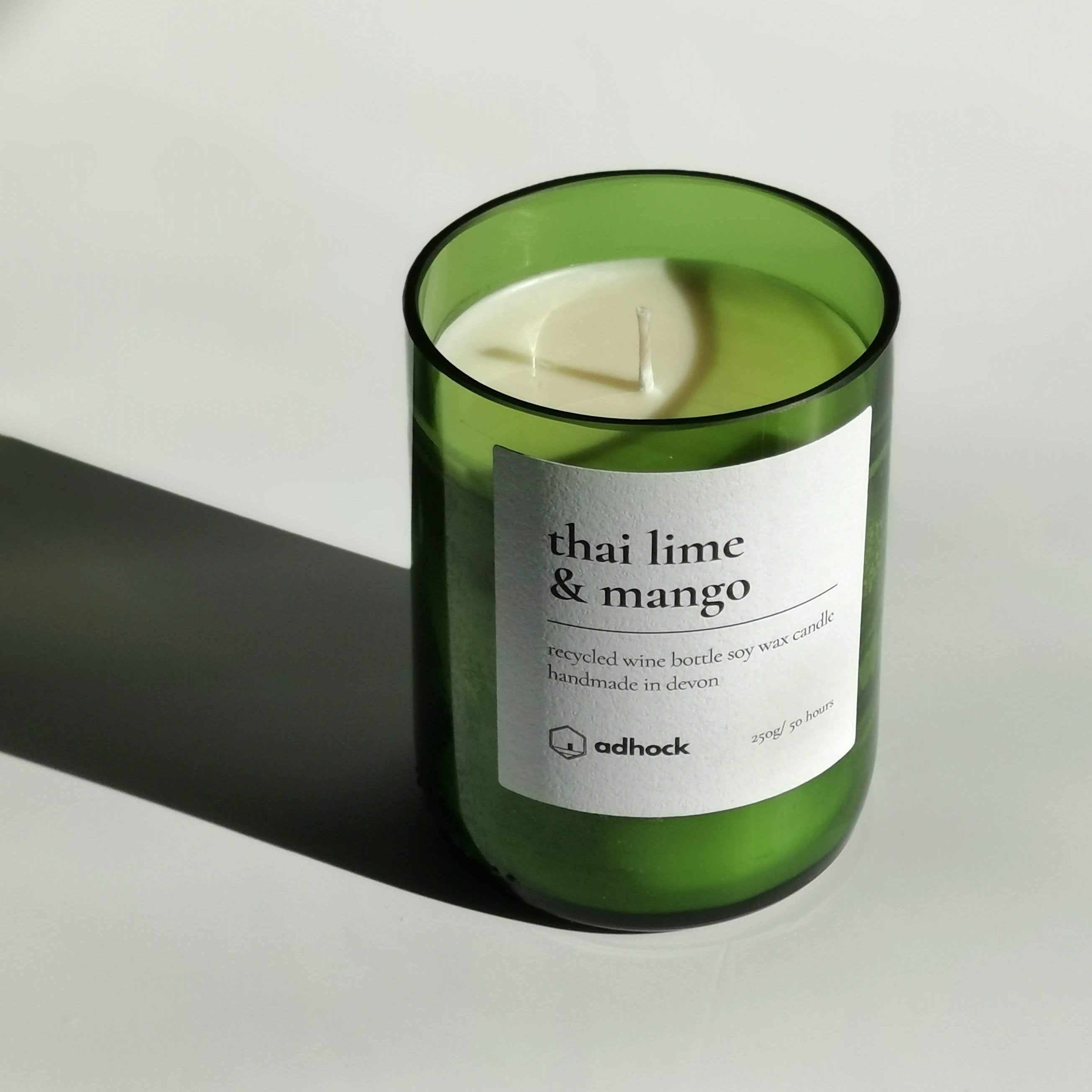 Thai Lime & Mango Wine Bottle Candle