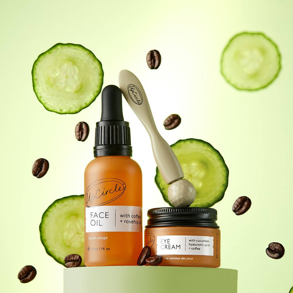UpCircle Beauty Vegan Wellbeing Gift - Caffeinated Skincare Duo