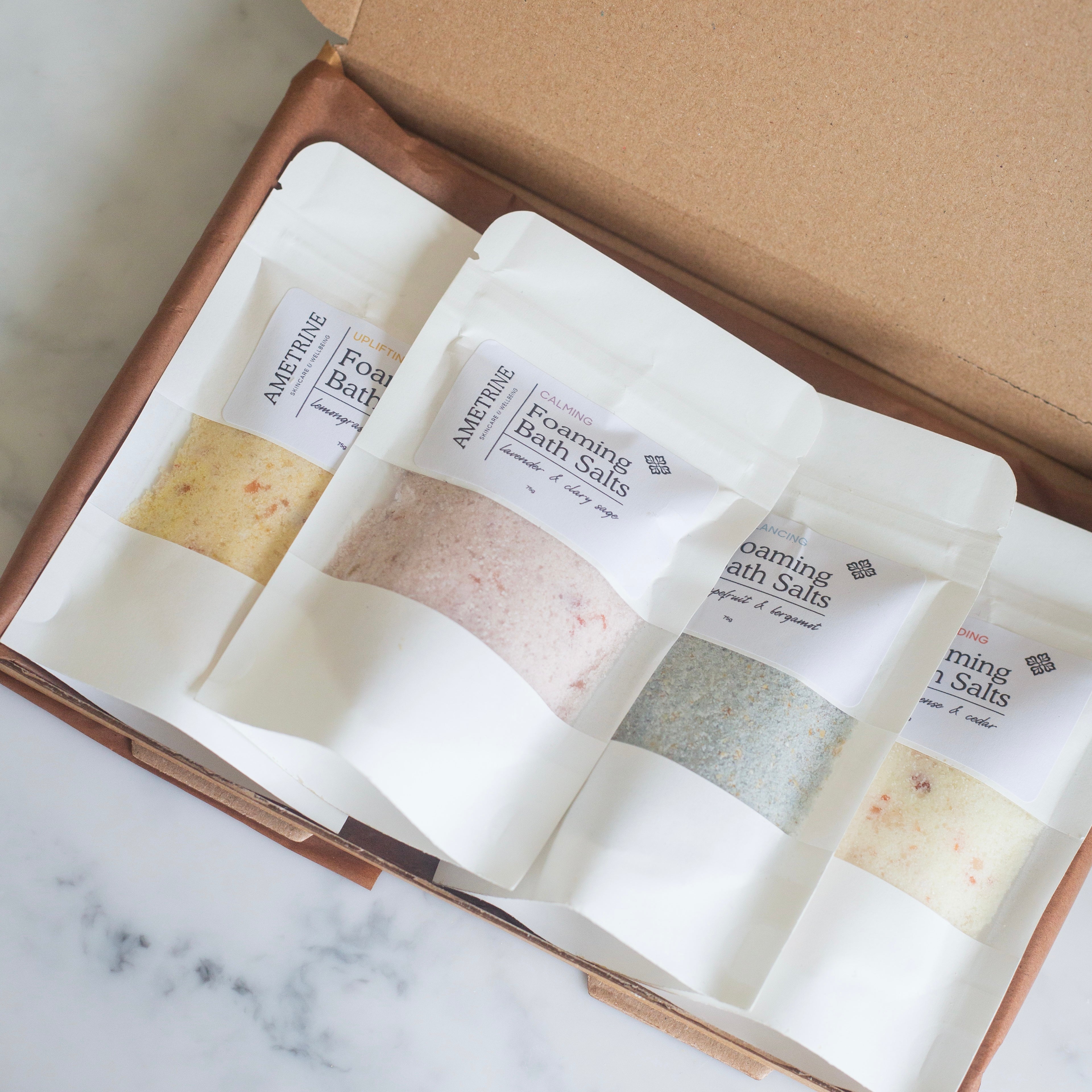 Foaming Bath Salt Discovery Set