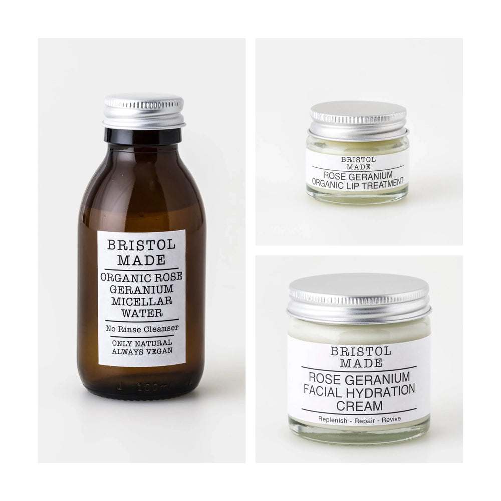 Skincare Gift Set Rose Geranium