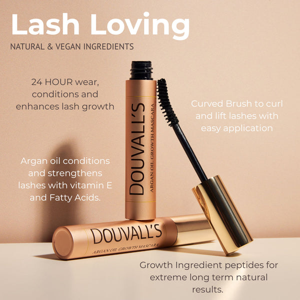 Argan Growth Serum Mascara 6ml | Achieve Longer, Fuller, and Voluminous Eyelashes