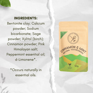 Mineral-Rich Natural Toothpowder