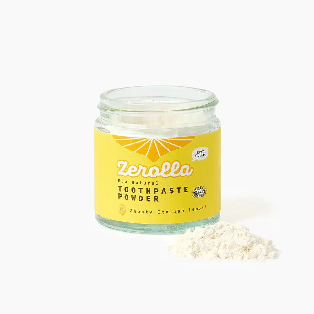 Eco Natural Toothpaste Powder 60ml - Italian Lemon