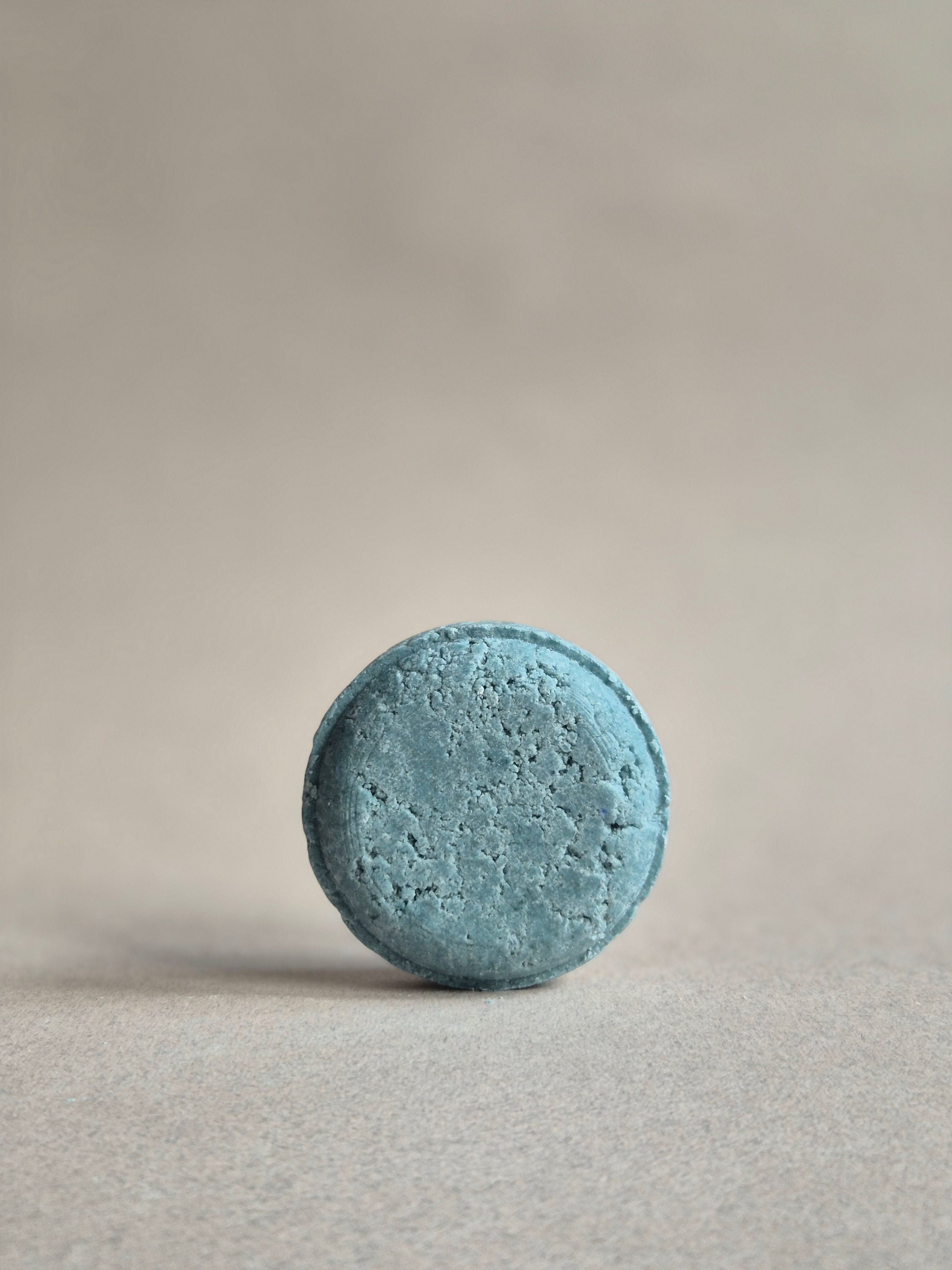 Vegan Solid Shampoo Bar with Argan Oil, Serbian Blue Clay, and Rosemary