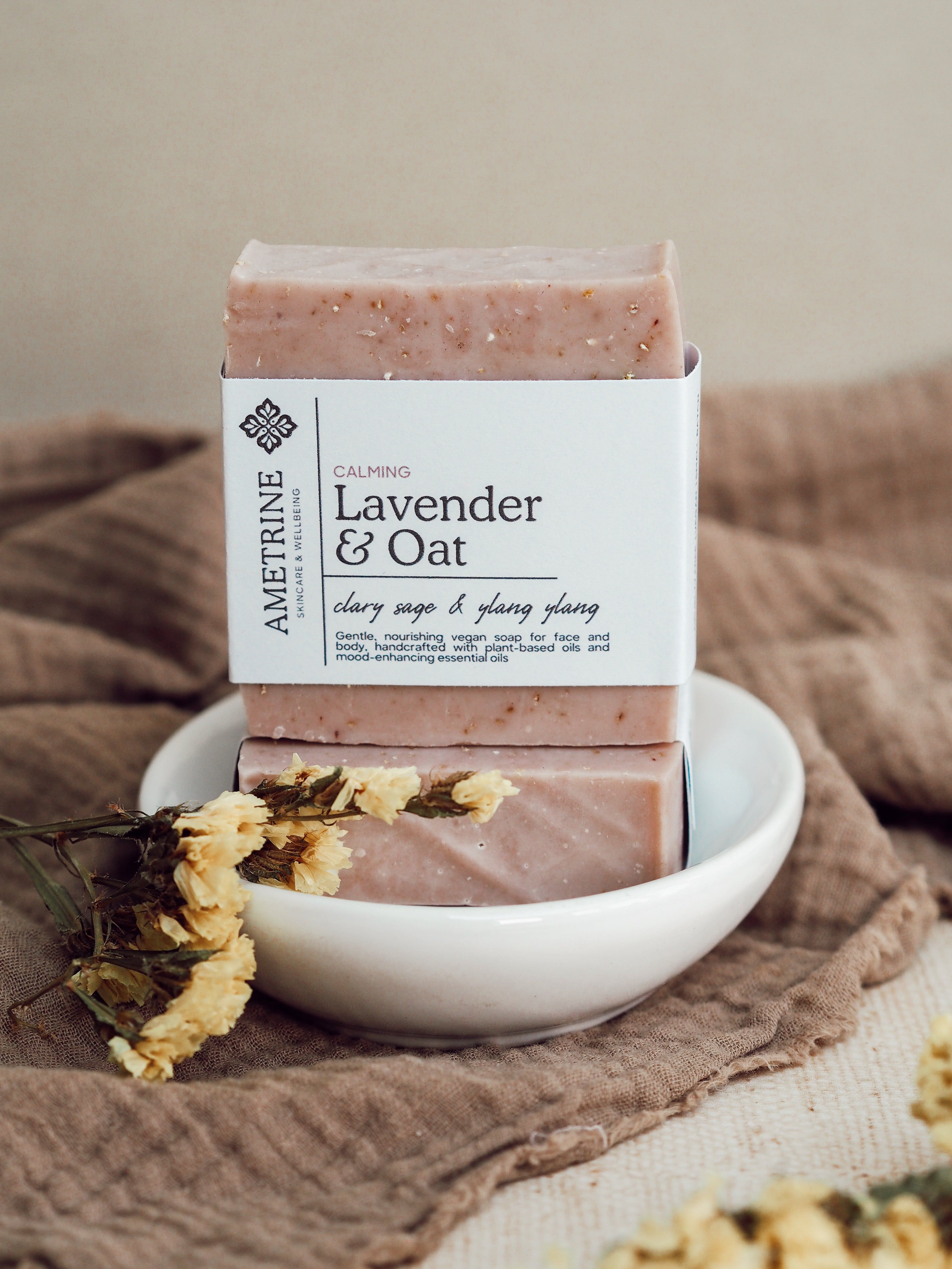Calming Lavender & Oat Soap