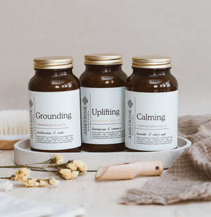 Uplifting Foaming Bath Salts - Lemongrass and Sandalwood
