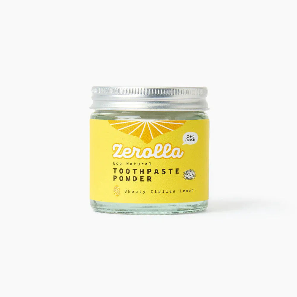 Eco Natural Toothpaste Powder 60ml - Italian Lemon