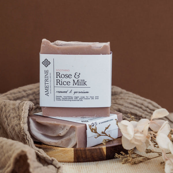 Soothing Rose & Rice Milk Soap