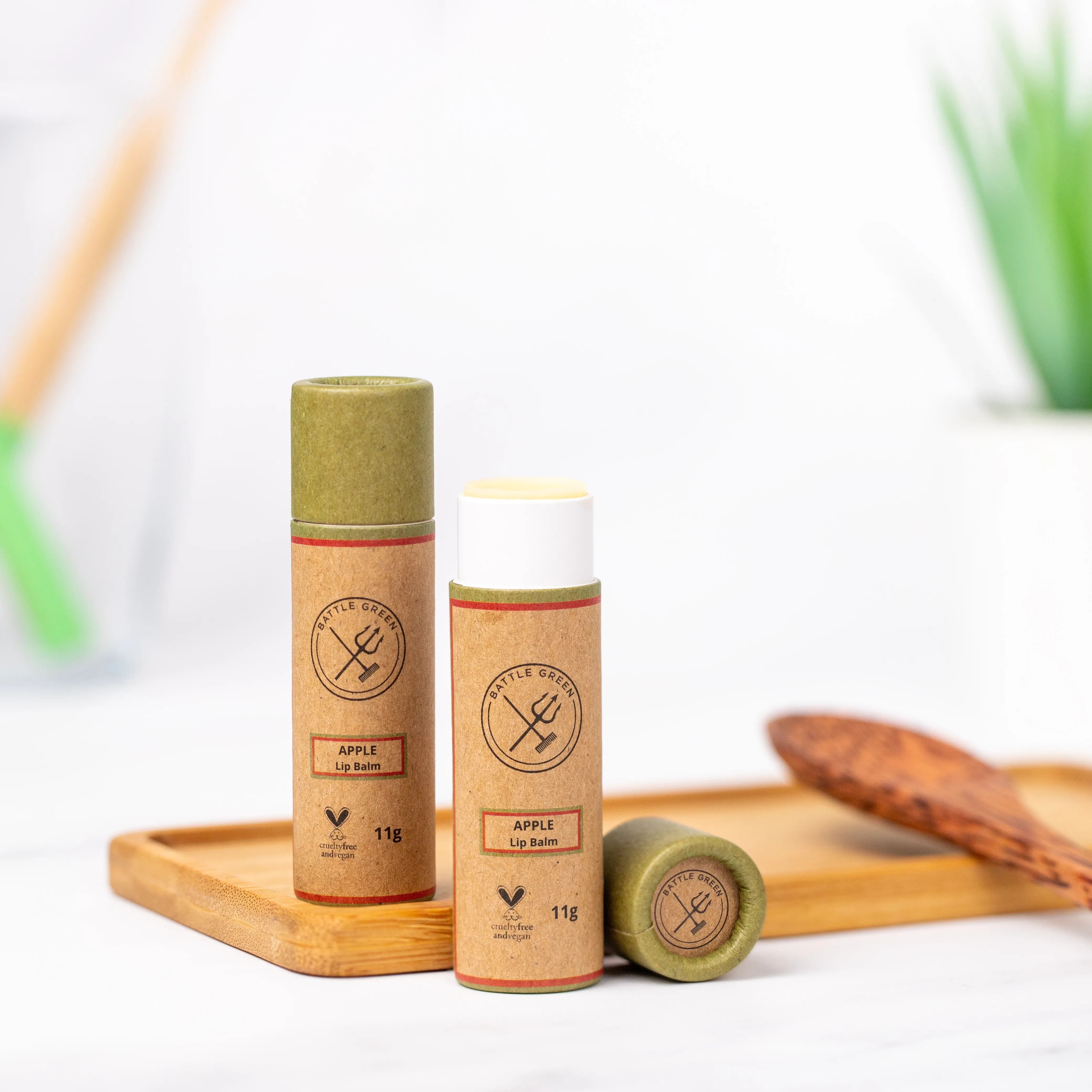 Natural Vegan Lip Balm - 11g Paper Tube