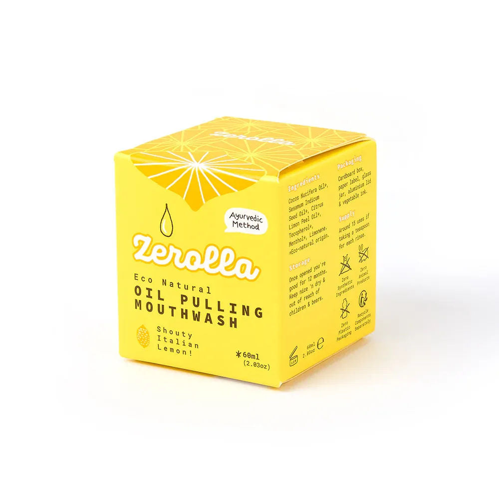 Eco Natural Oil Pulling Mouthwash 60ml