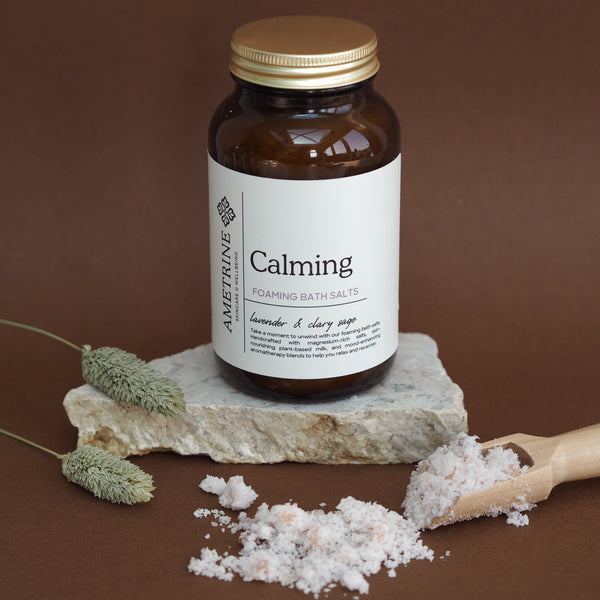 Calming Foaming Bath Salts - Lavender & Ylang Ylang