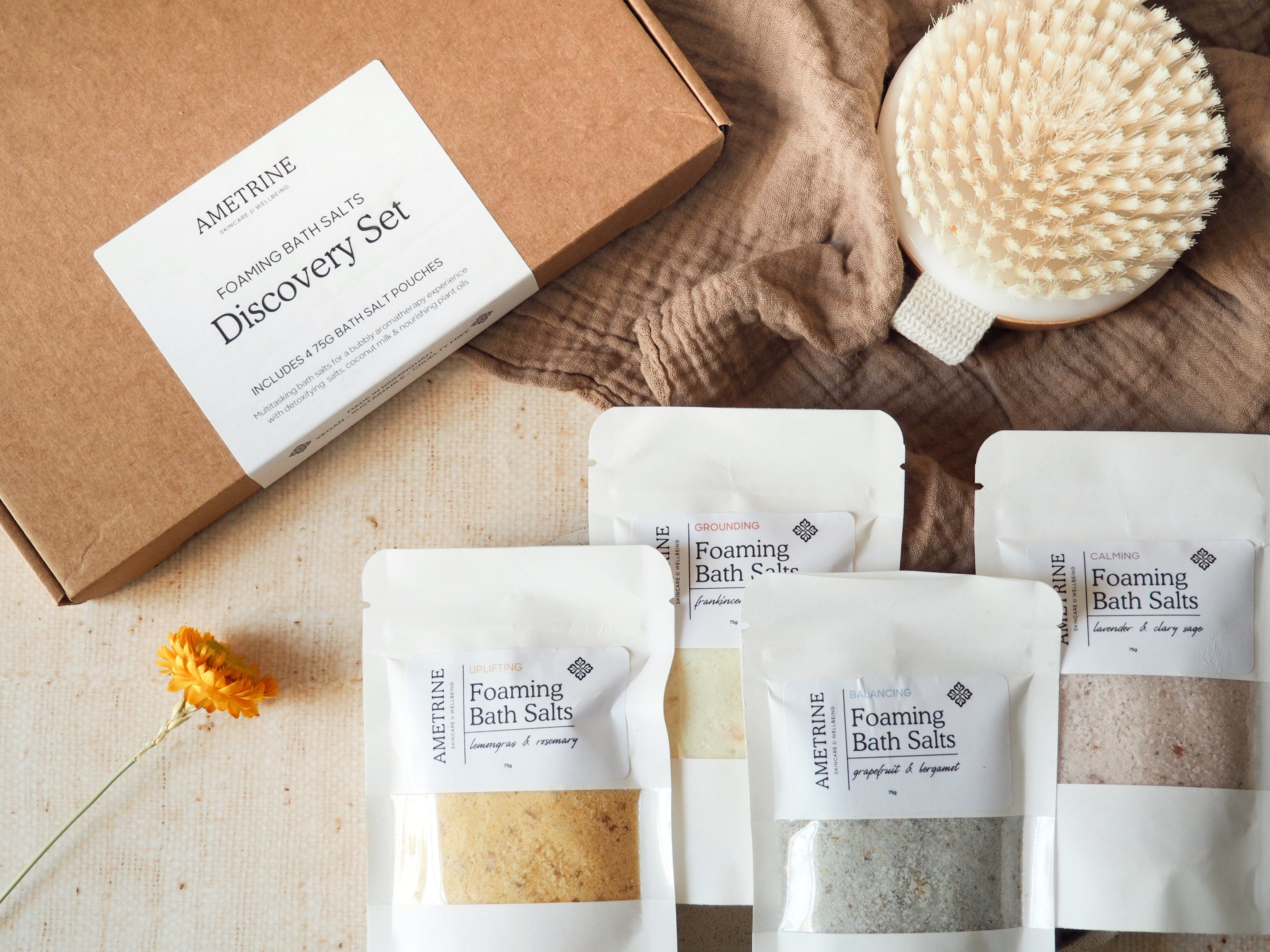 Foaming Bath Salt Discovery Set
